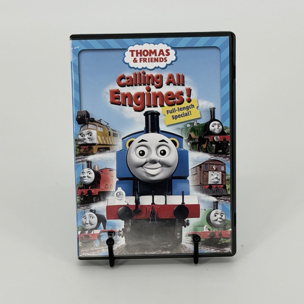 Thomas & Friends Calling All Engines DVD Full Length Special Disc Case